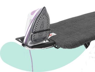 Brabantia iron and ironing board set