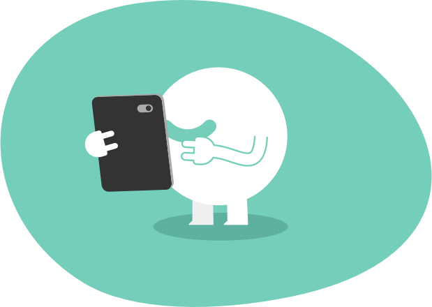 Animatie ipad telefoon Homie eenvoudig online bestellen