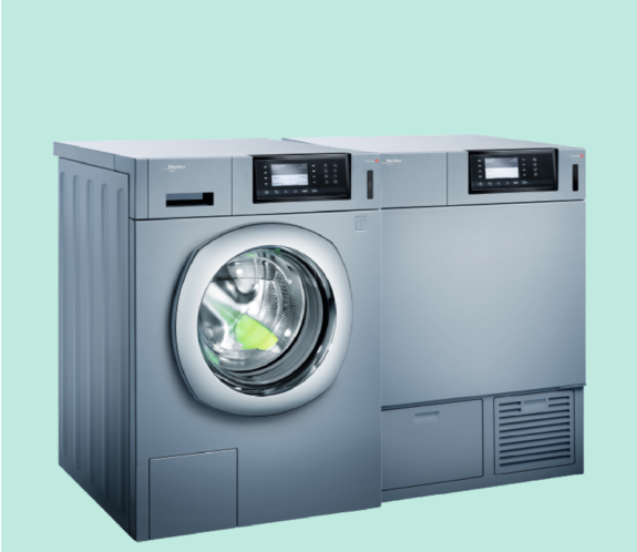 Profesionele wasmachines drogers witgoed van Homie