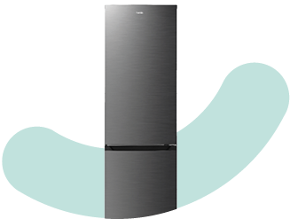 Homie koel-vriescombinatie zilver